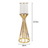 Hexagon Candle Holder - Gold